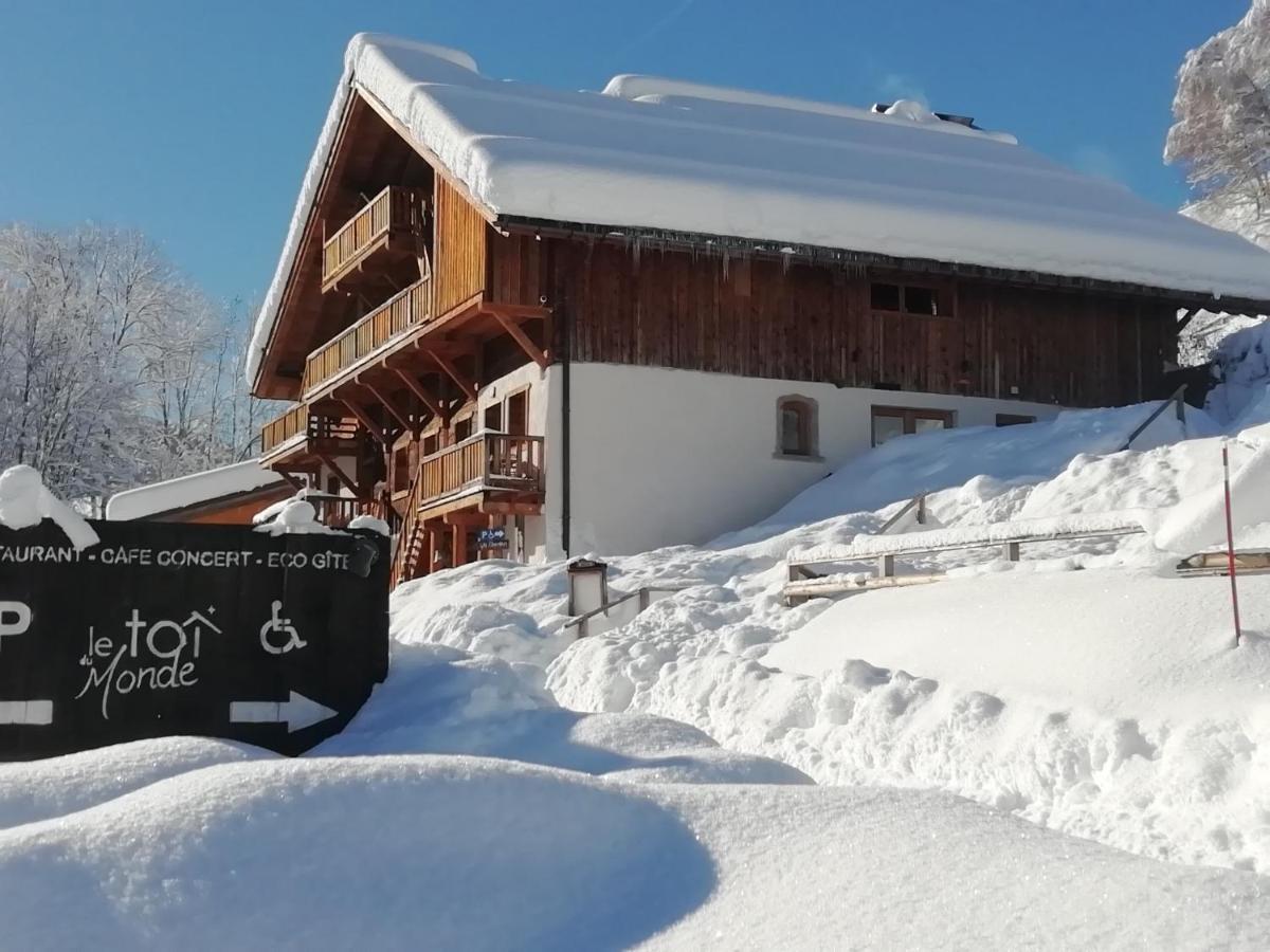 Le Toi Du Monde Bed and Breakfast Flumet Buitenkant foto